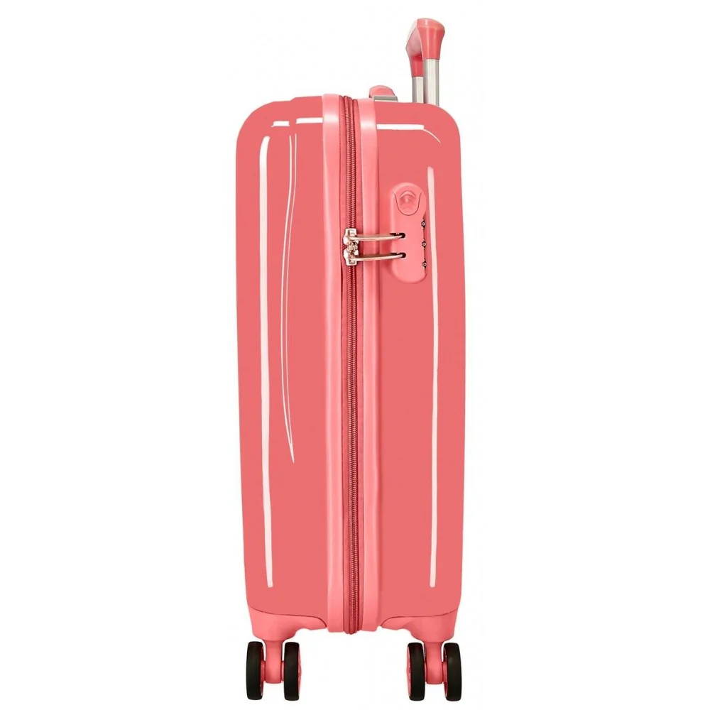 Maleta de cabina Minnie Loving Life rígida 55 cm coral - Image 2