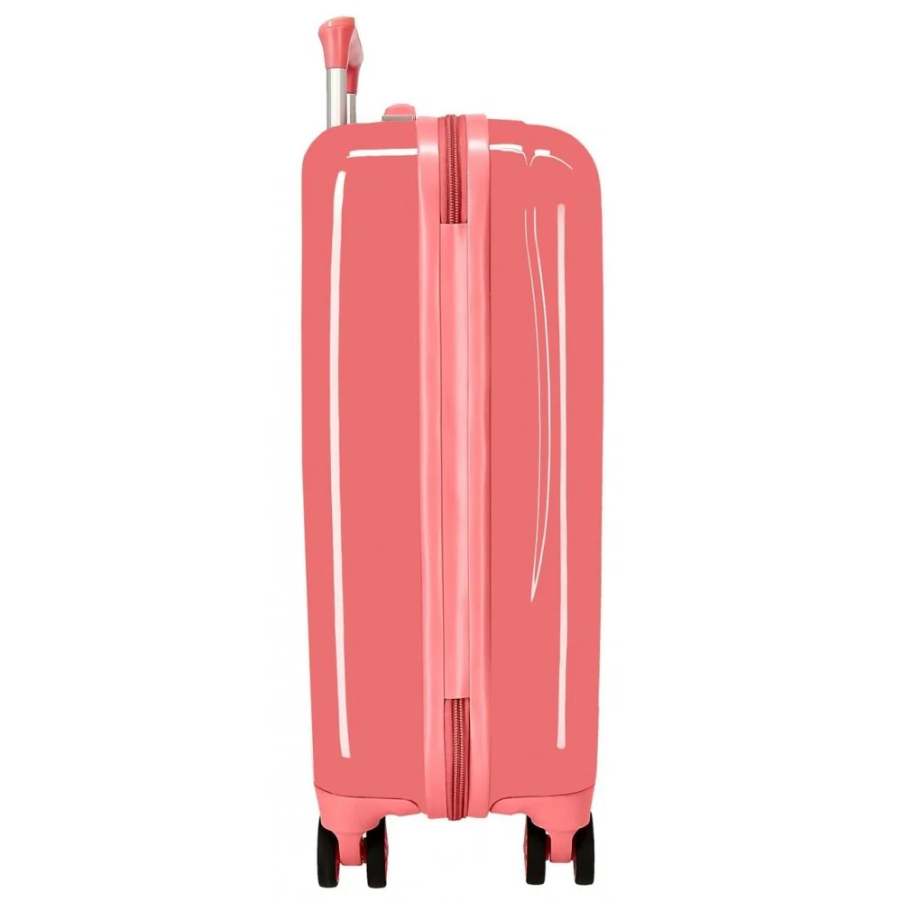 Maleta de cabina Minnie Loving Life rígida 55 cm coral - Image 4