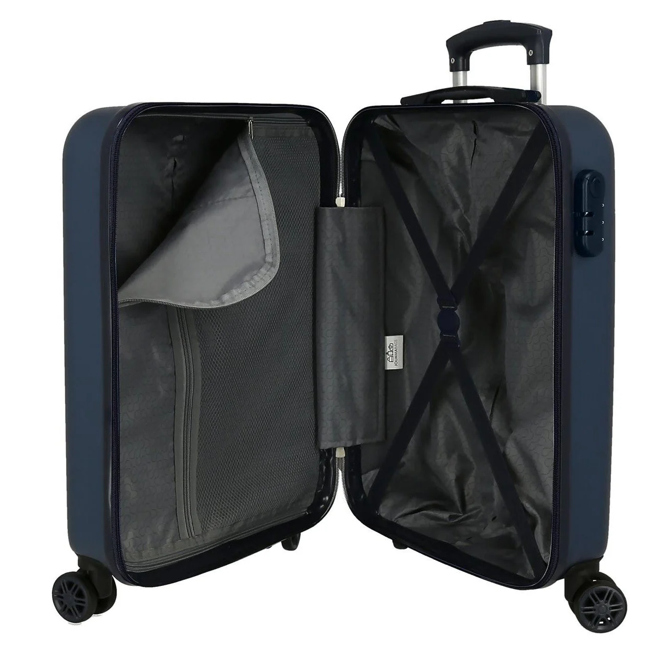 Maleta de Cabina Pepe Jeans Denim Star rígida 55cm gris - Image 11