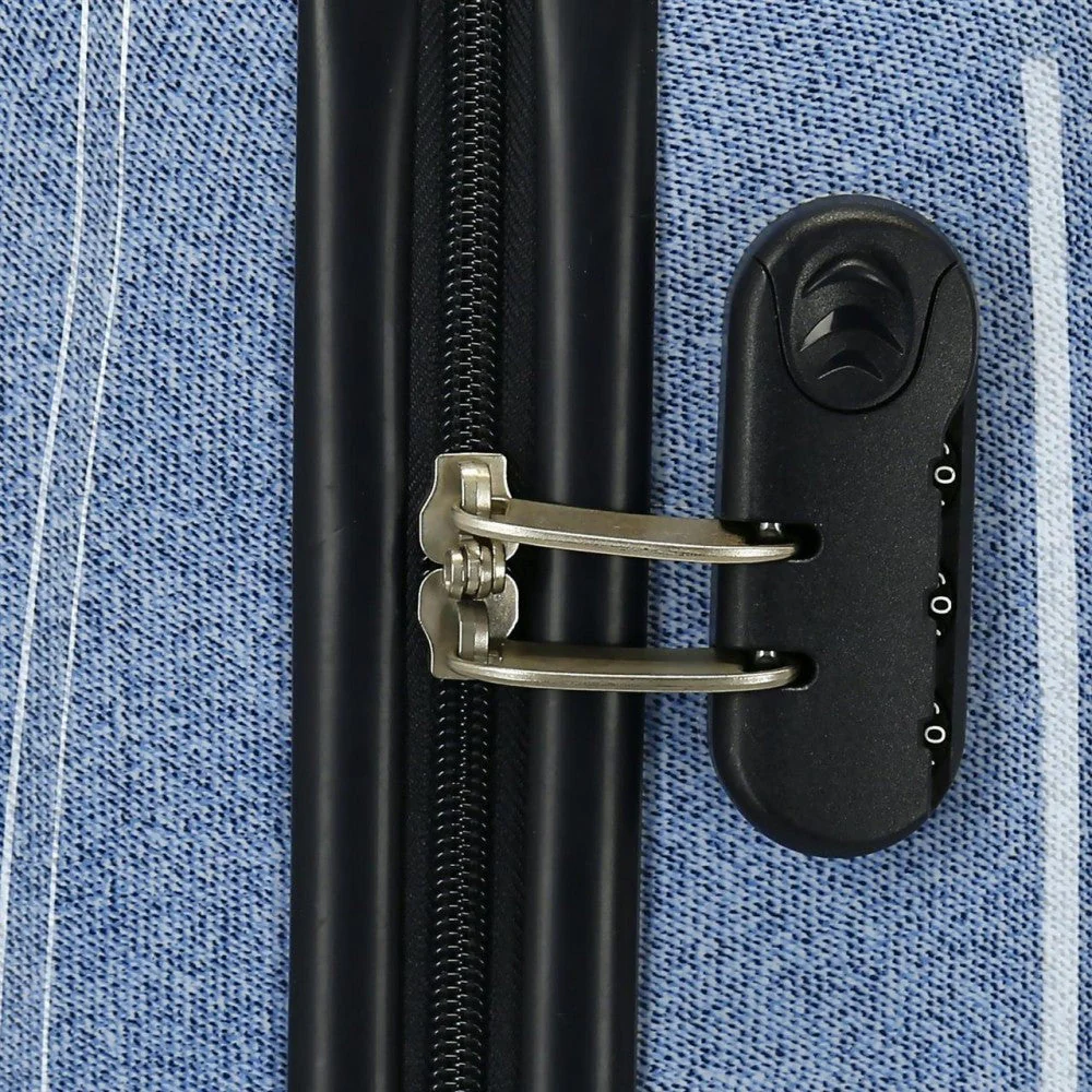 Maleta de cabina Pepe Jeans Lena rígida 55 cm denim - Image 5