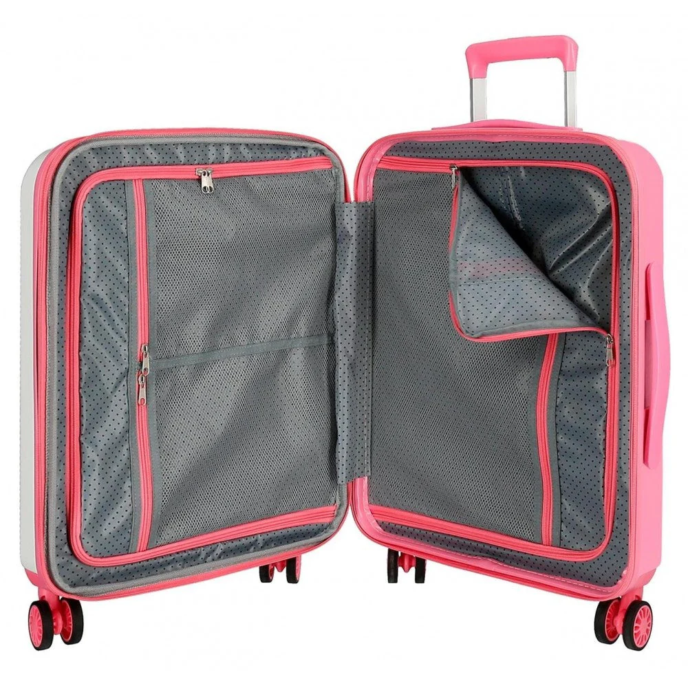 Maleta de cabina Pepe Jeans Leven rígida 55cm Tomas Rosa - Image 2
