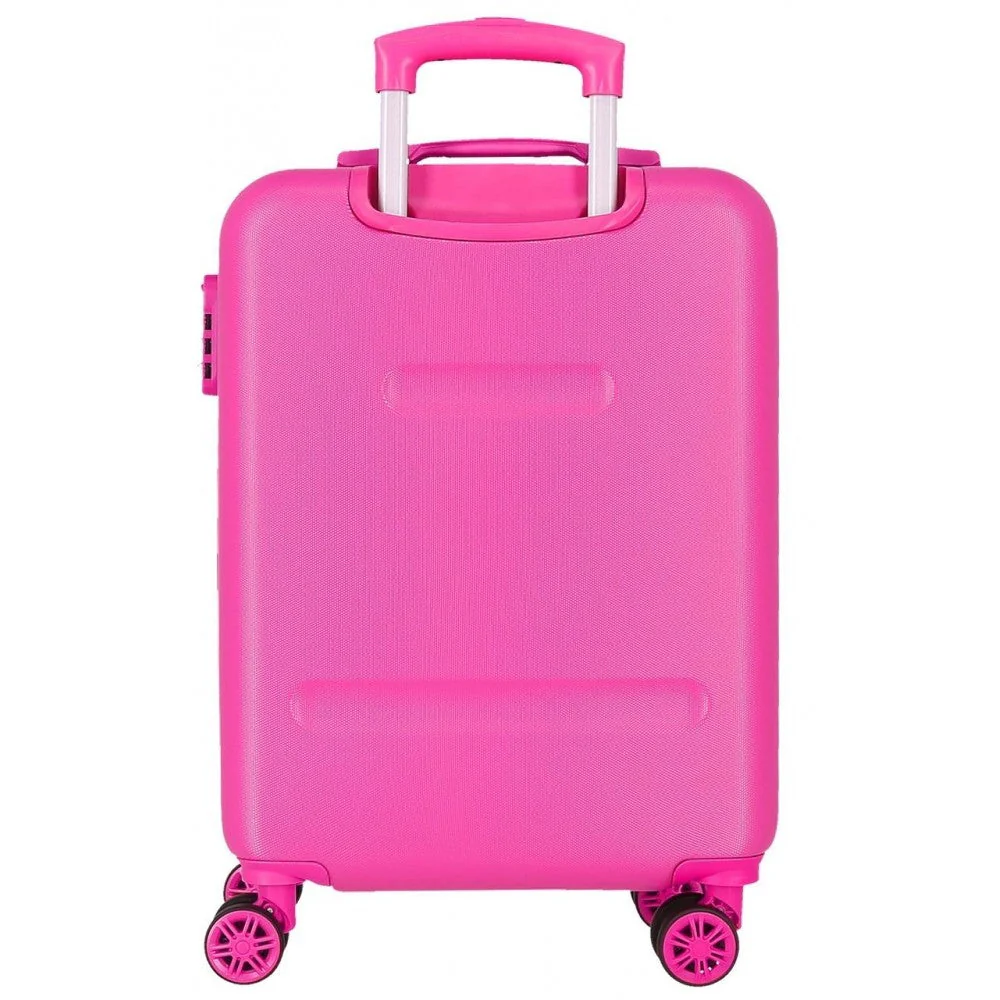 Maleta de cabina Pepe Jeans Luna rígida 55 cm fucsia - Image 2
