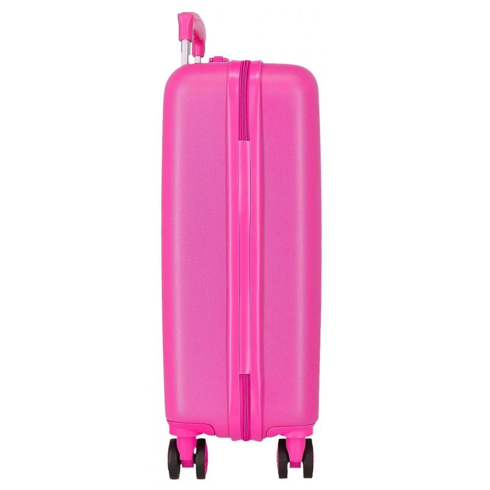 Maleta de cabina Pepe Jeans Luna rígida 55 cm fucsia - Image 8
