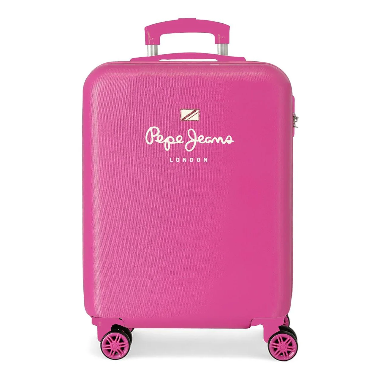 Maleta de cabina Pepe Jeans Luna rígida 55 cm fucsia - Image 9