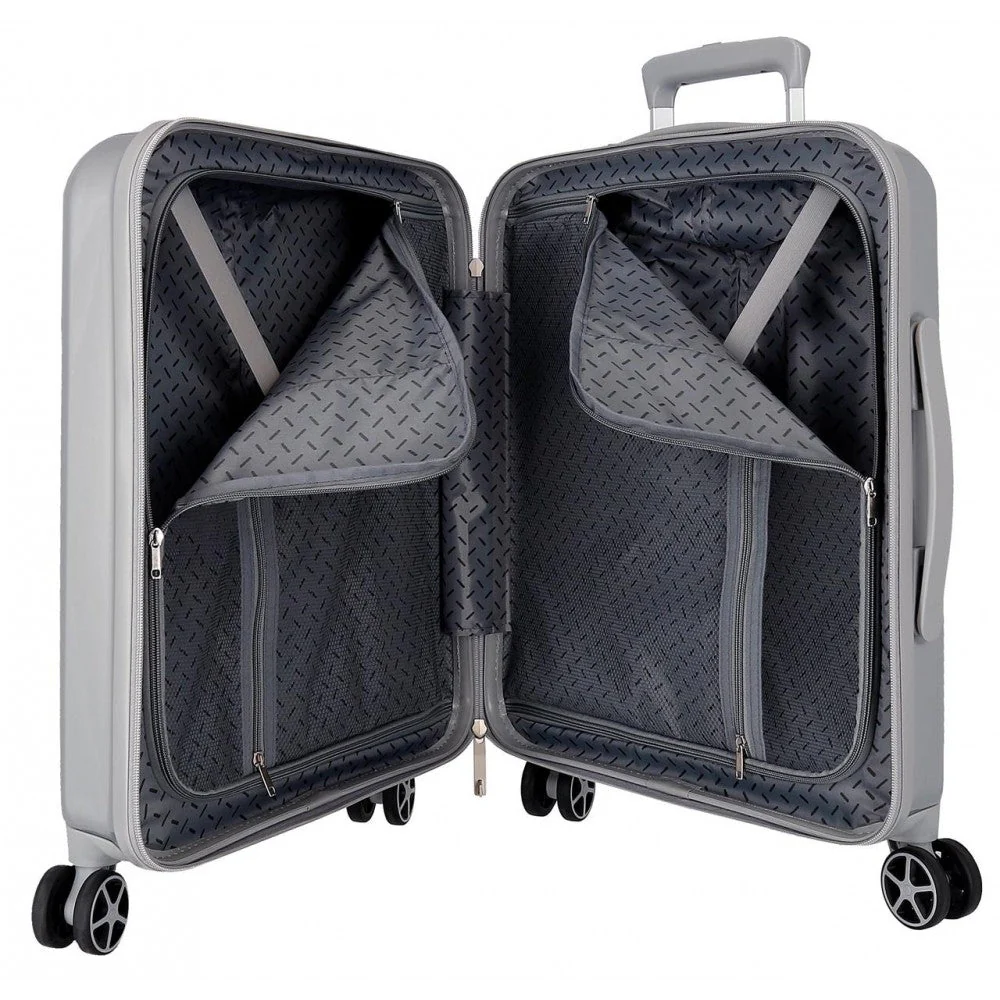 Maleta de cabina rígida Disney 100 Mickey Steamboad 55 cm - Image 6
