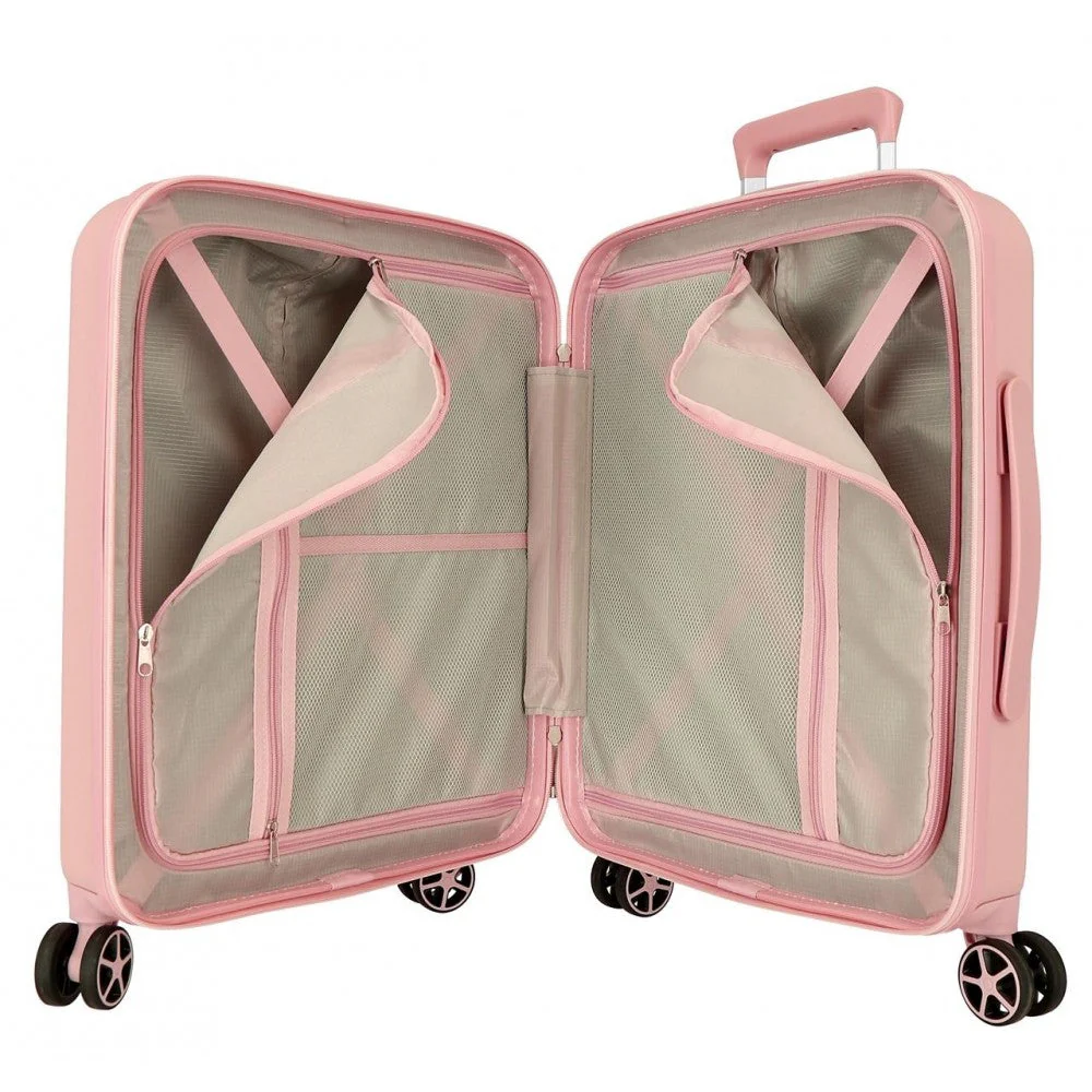Maleta de cabina rígida Disney MINNIE HEART 55cm Nude - Image 3