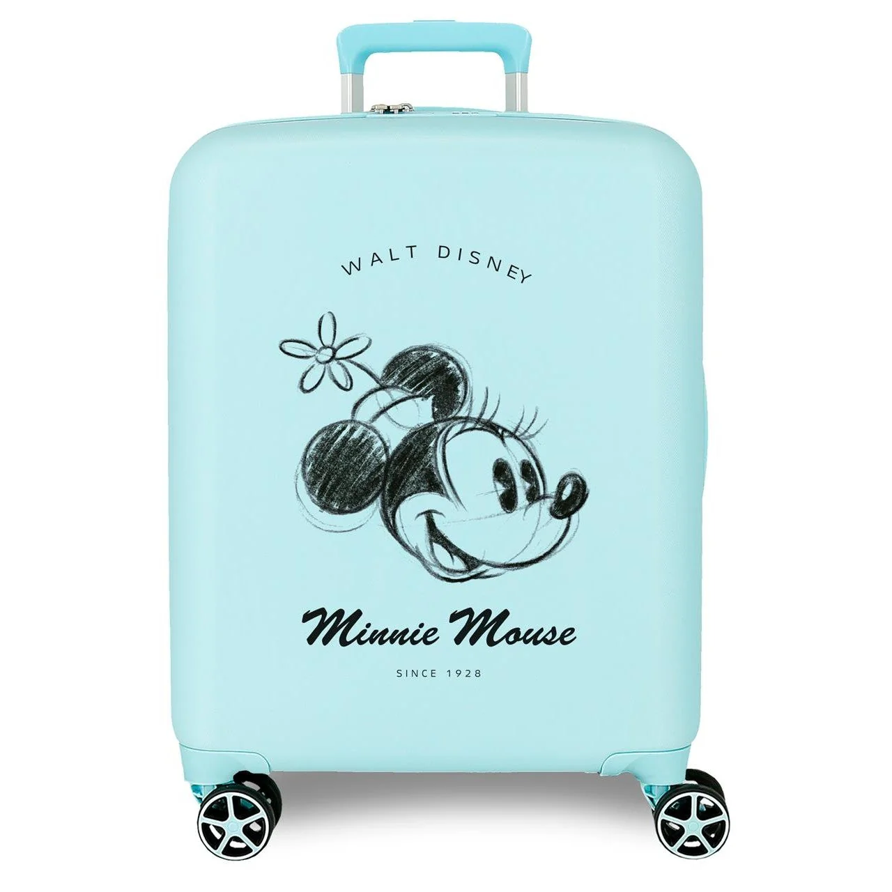 Maleta de cabina rÃgida Disney MINNIE YOU ARE MAGIC 55cm Turquesa