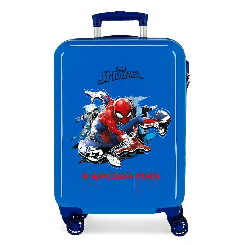 MALETA DE CABINA RÍGIDA SPIDERMAN GEO AZUL - Image 11