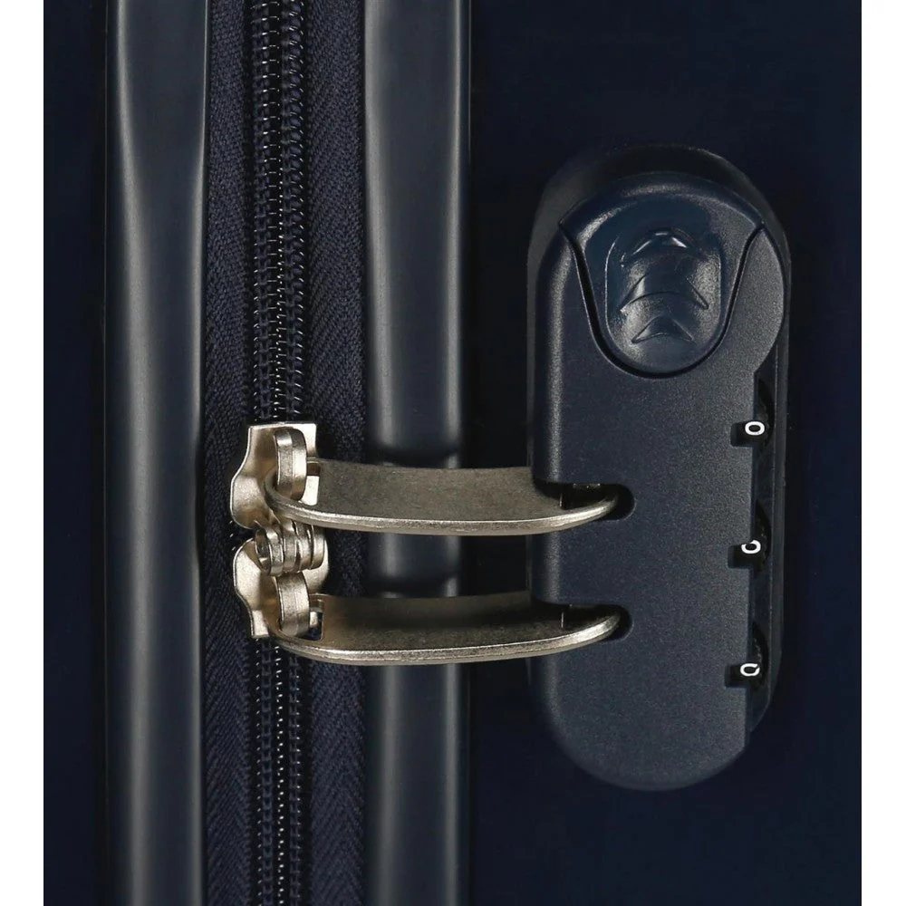Maleta de cabina rígida Stitch Face down 55 cm marino - Image 6