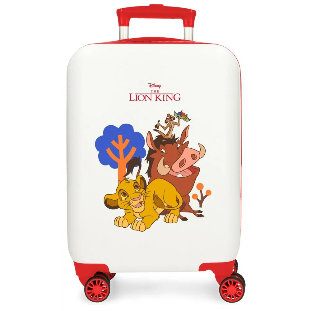 Maleta de cabina Simba & Friends rígida 50cm Blanco - Image 2