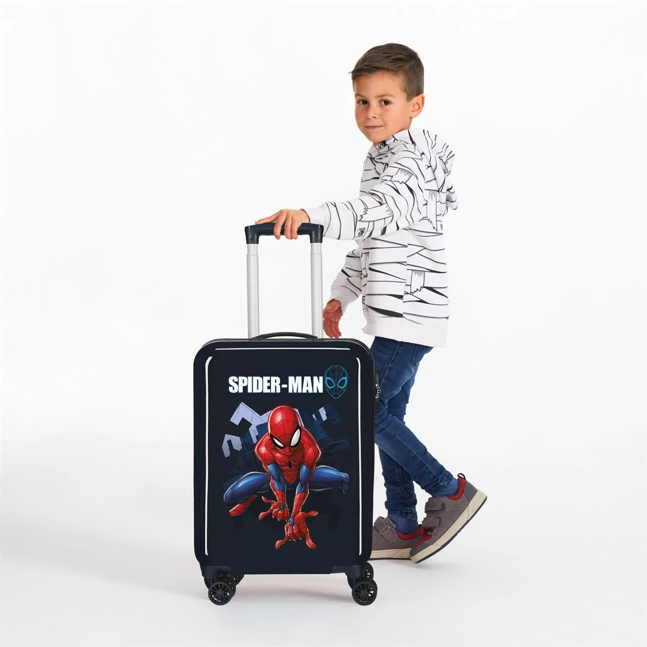 Maleta de Cabina Spiderman Action rígida 55cm - Image 2