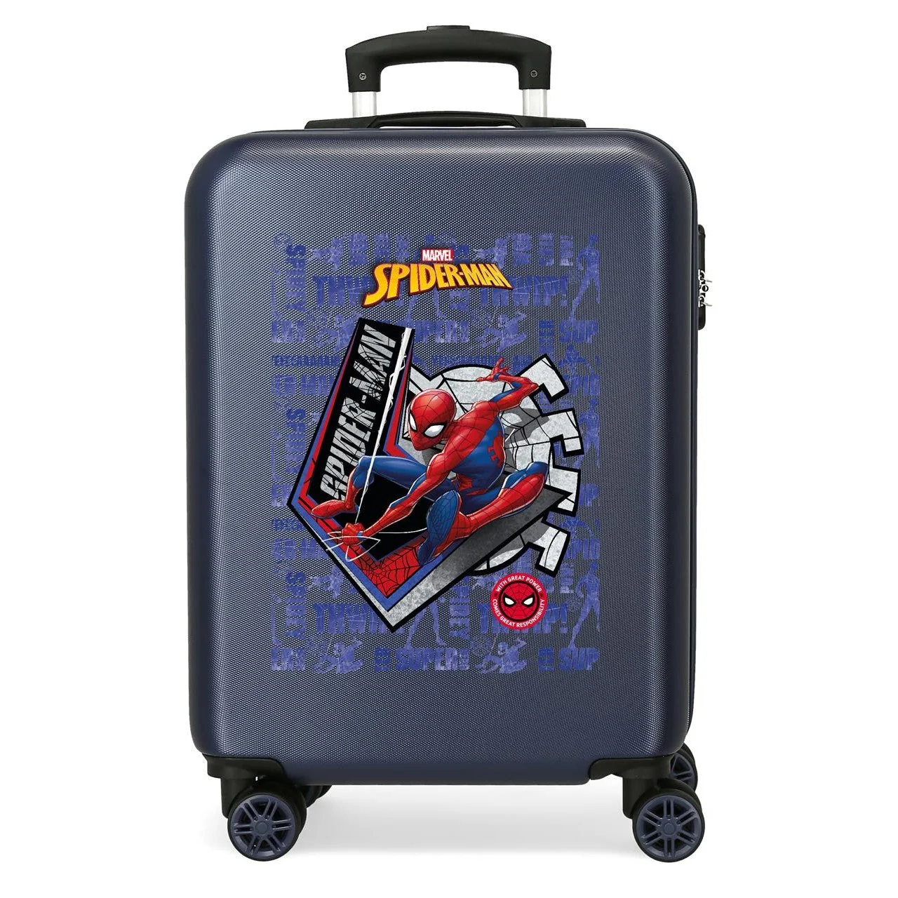 Maleta de Cabina Spiderman Great Power rígida 55cm - Image 18