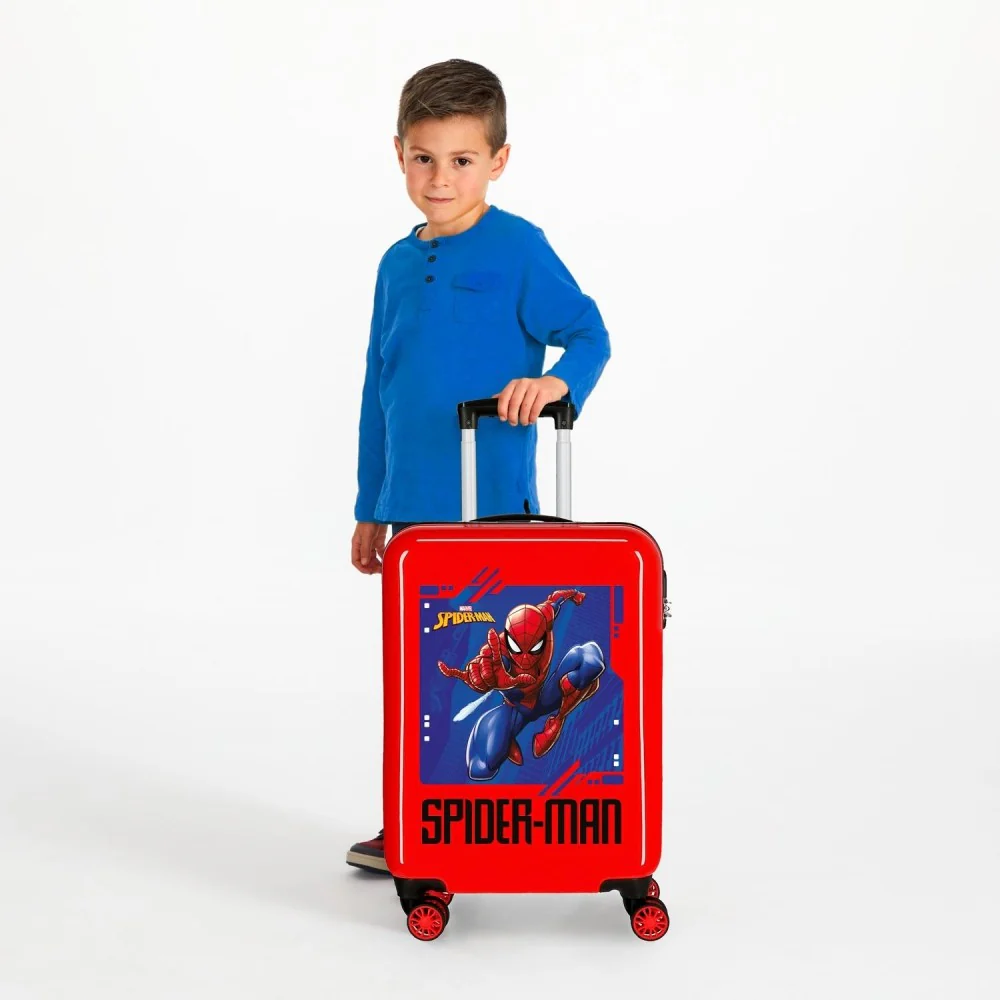 Maleta de cabina SPIDERMAN STREET RÍGIDA EN ROJO - Image 3