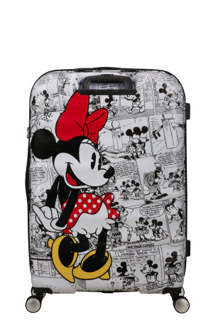 Maleta Grande 77CM Minnie Comics White - Image 3