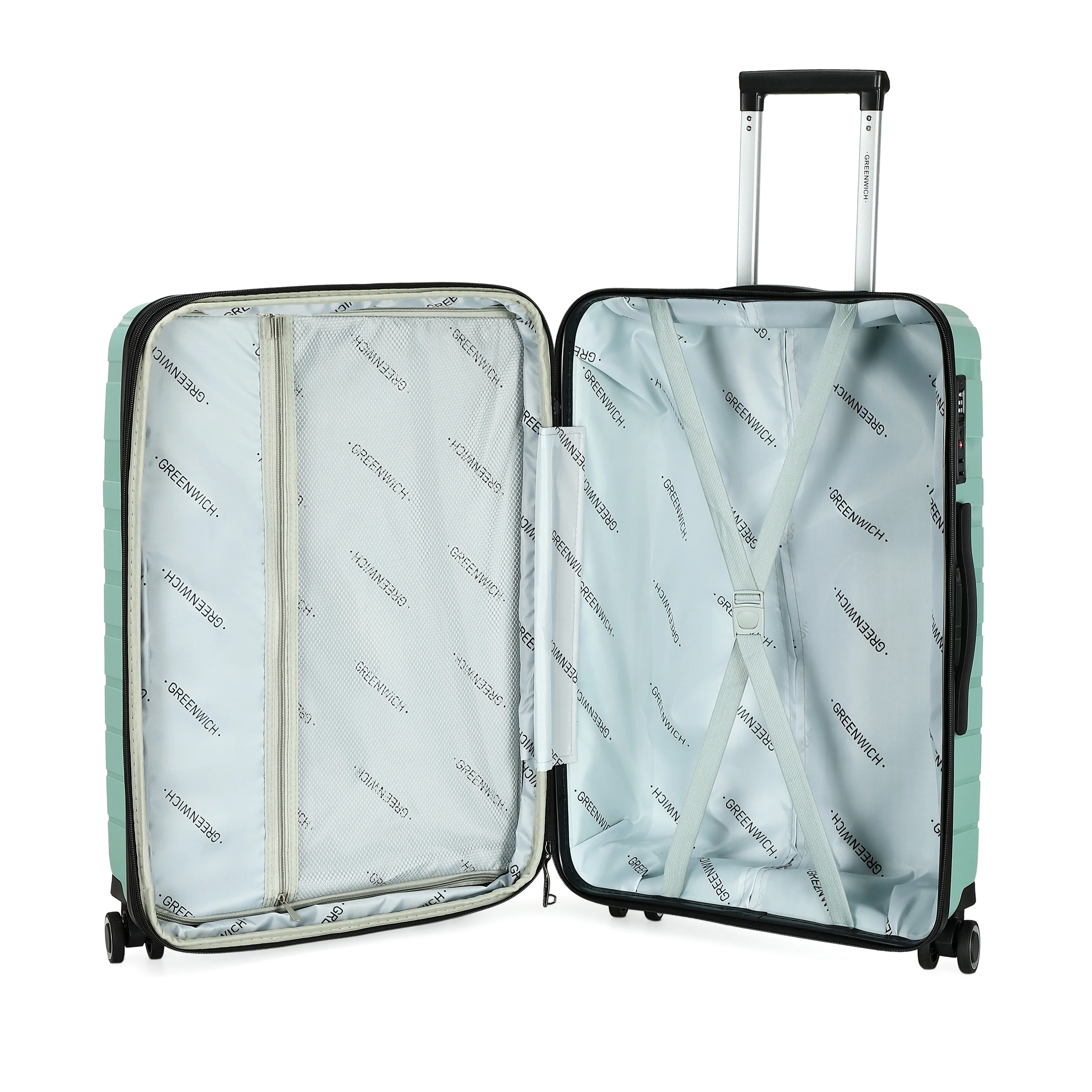 Maleta Grande Extensible TSA VALENCIA de Polipropileno - Greenwich - Image 23