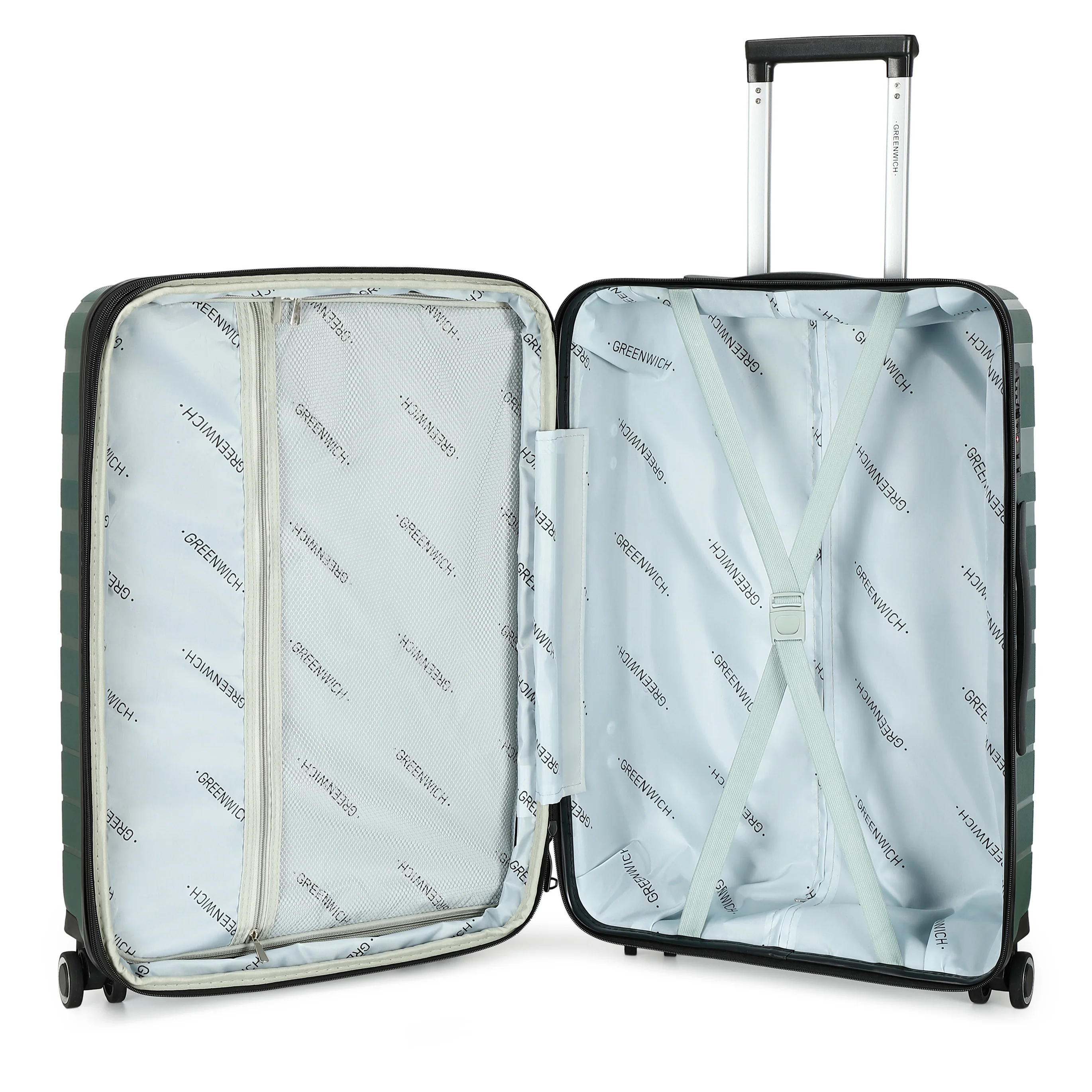 Maleta Grande Extensible TSA VALENCIA de Polipropileno - Greenwich - Image 27
