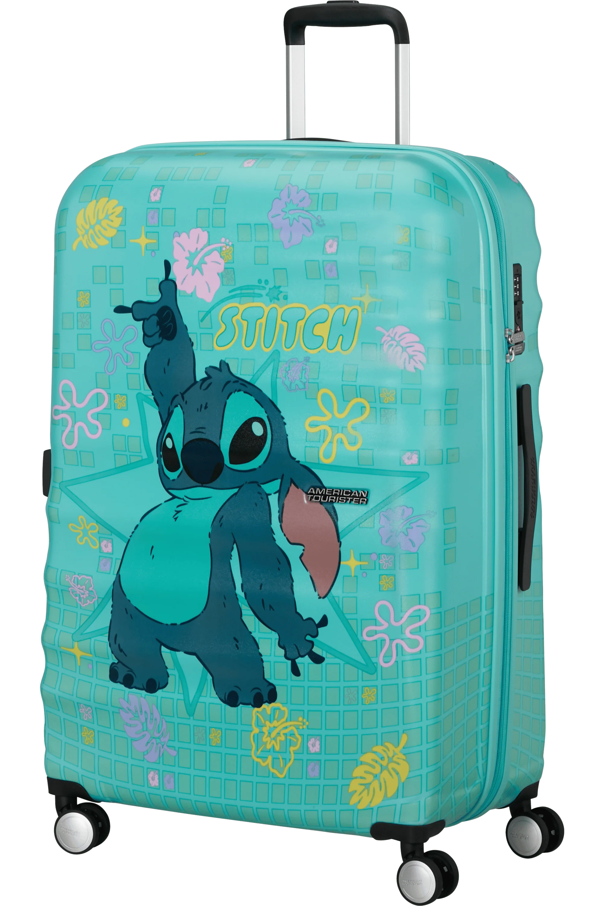 Maleta grande 77cm Disney STITCH FLOWER de WAVEBREAKER