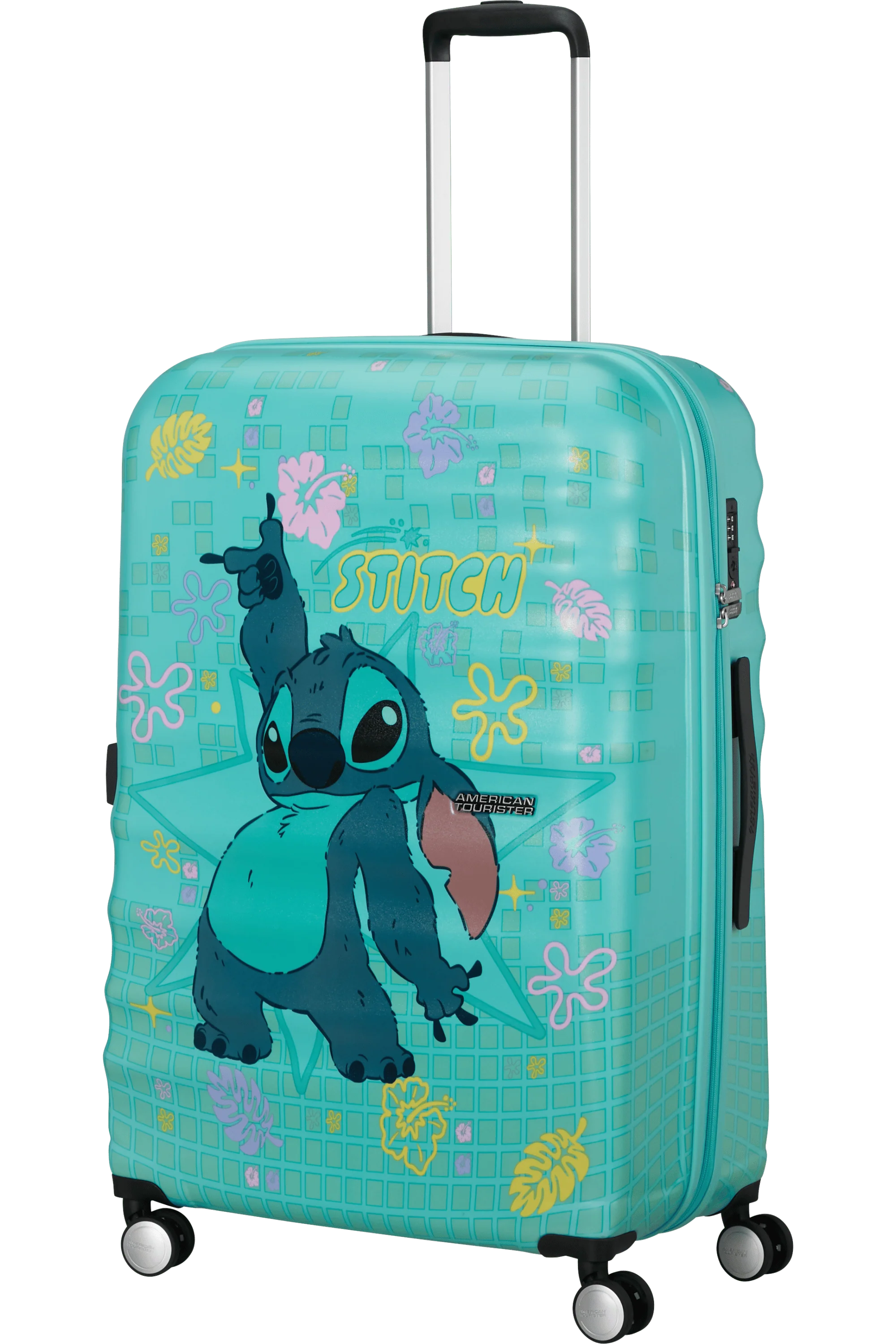 Maleta grande 77cm Disney STITCH FLOWER de WAVEBREAKER - Image 6
