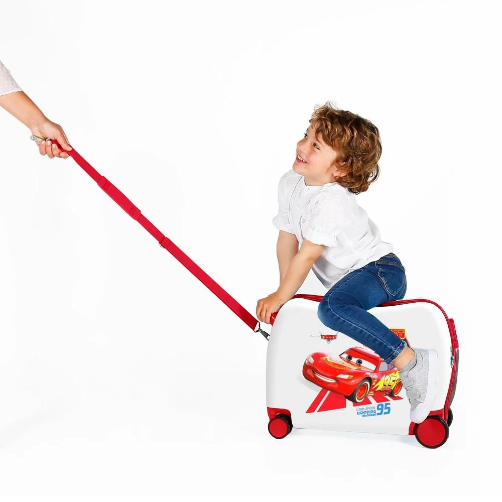 Maleta infantil 2 ruedas multidireccionales Cars Good Mood - Image 5