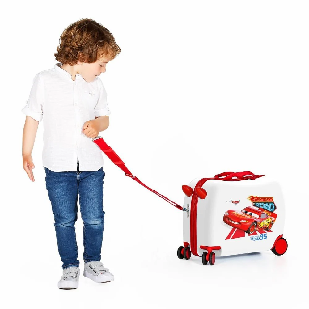 Maleta infantil 2 ruedas multidireccionales Cars Good Mood - Image 6