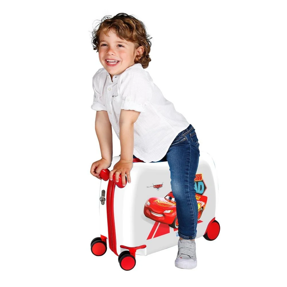 Maleta infantil 2 ruedas multidireccionales Cars Good Mood - Image 8