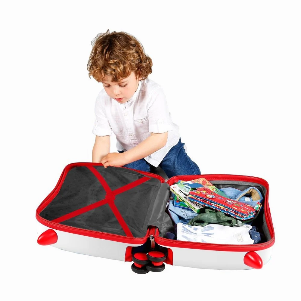 Maleta infantil 2 ruedas multidireccionales Cars Good Mood - Image 9