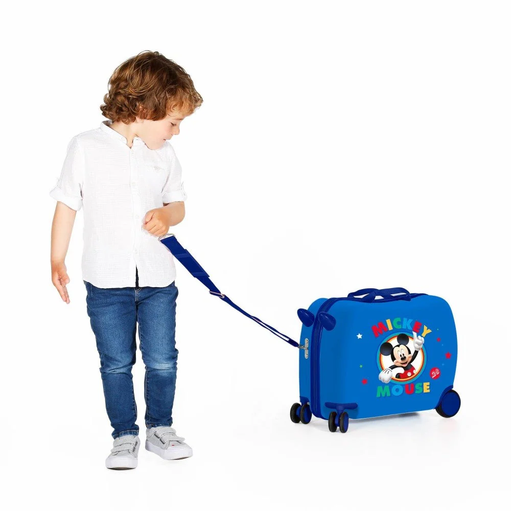 Maleta infantil 2 ruedas multidireccionales Circle Mickey - Image 13
