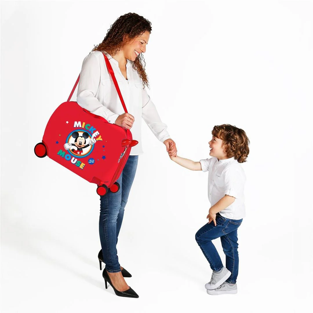 Maleta infantil 2 ruedas multidireccionales Circle Mickey - Image 5