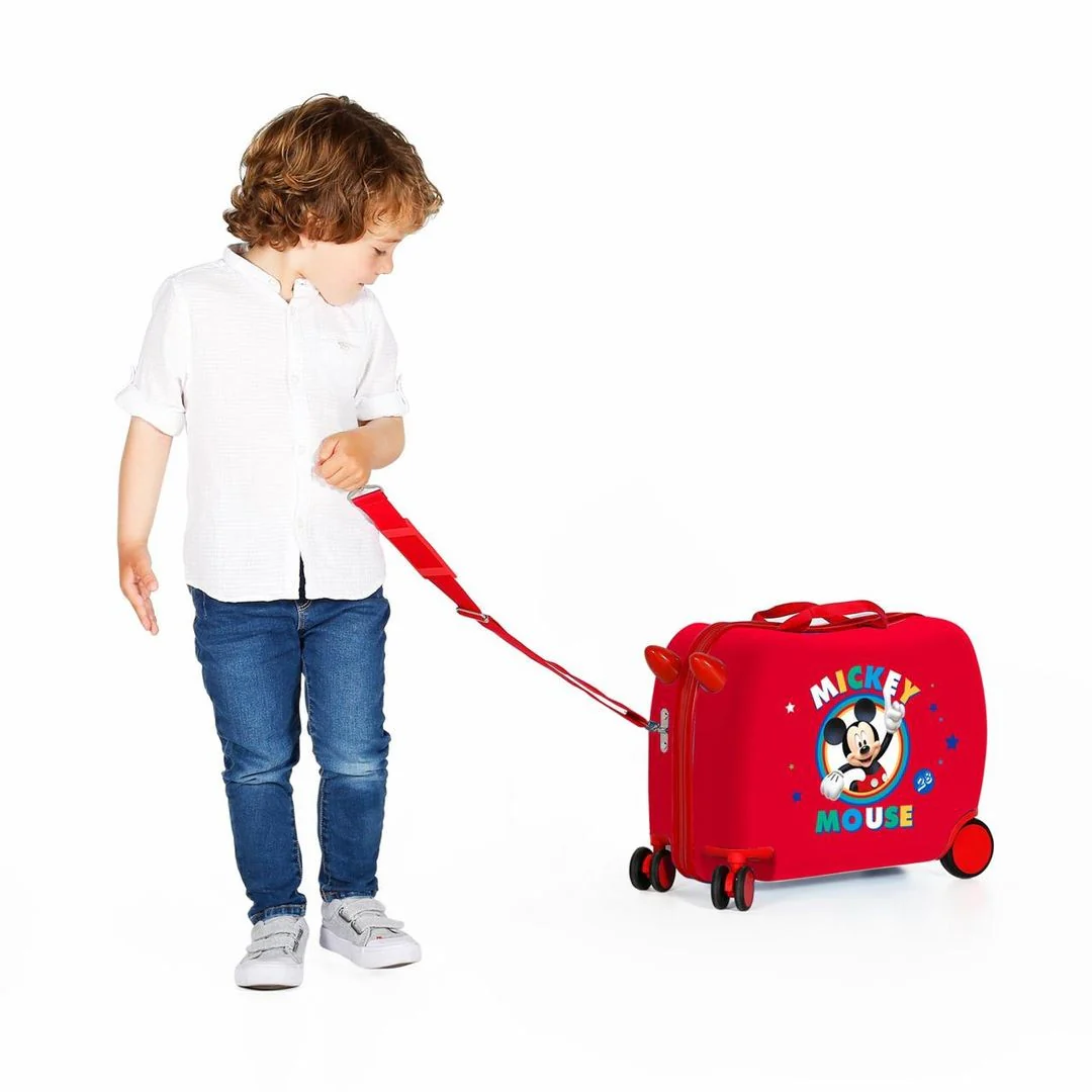 Maleta infantil 2 ruedas multidireccionales Circle Mickey - Image 6