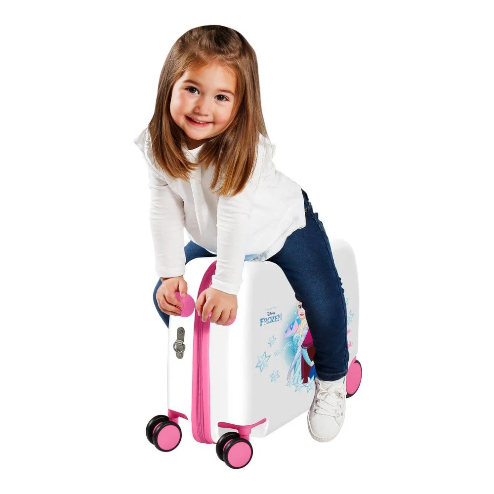 Maleta infantil 2 ruedas multidireccionales Frozen Dream of Magic - Image 2