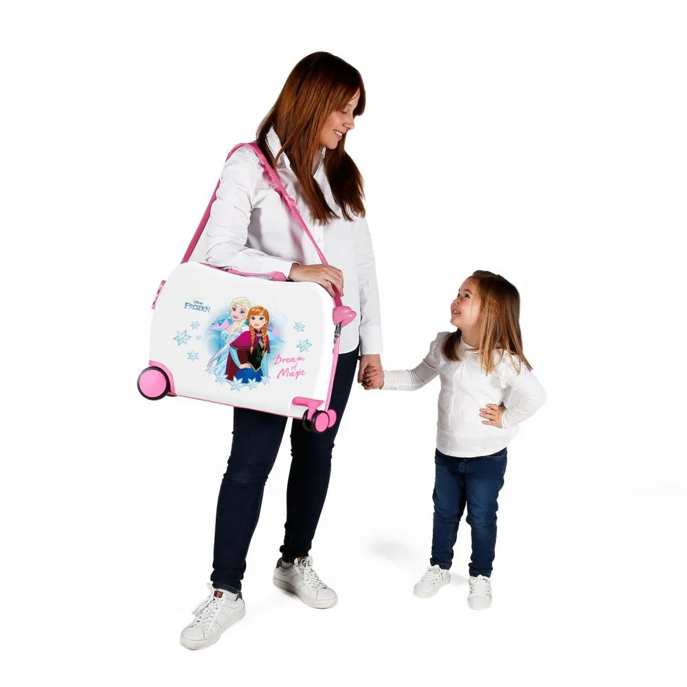 Maleta infantil 2 ruedas multidireccionales Frozen Dream of Magic - Image 4