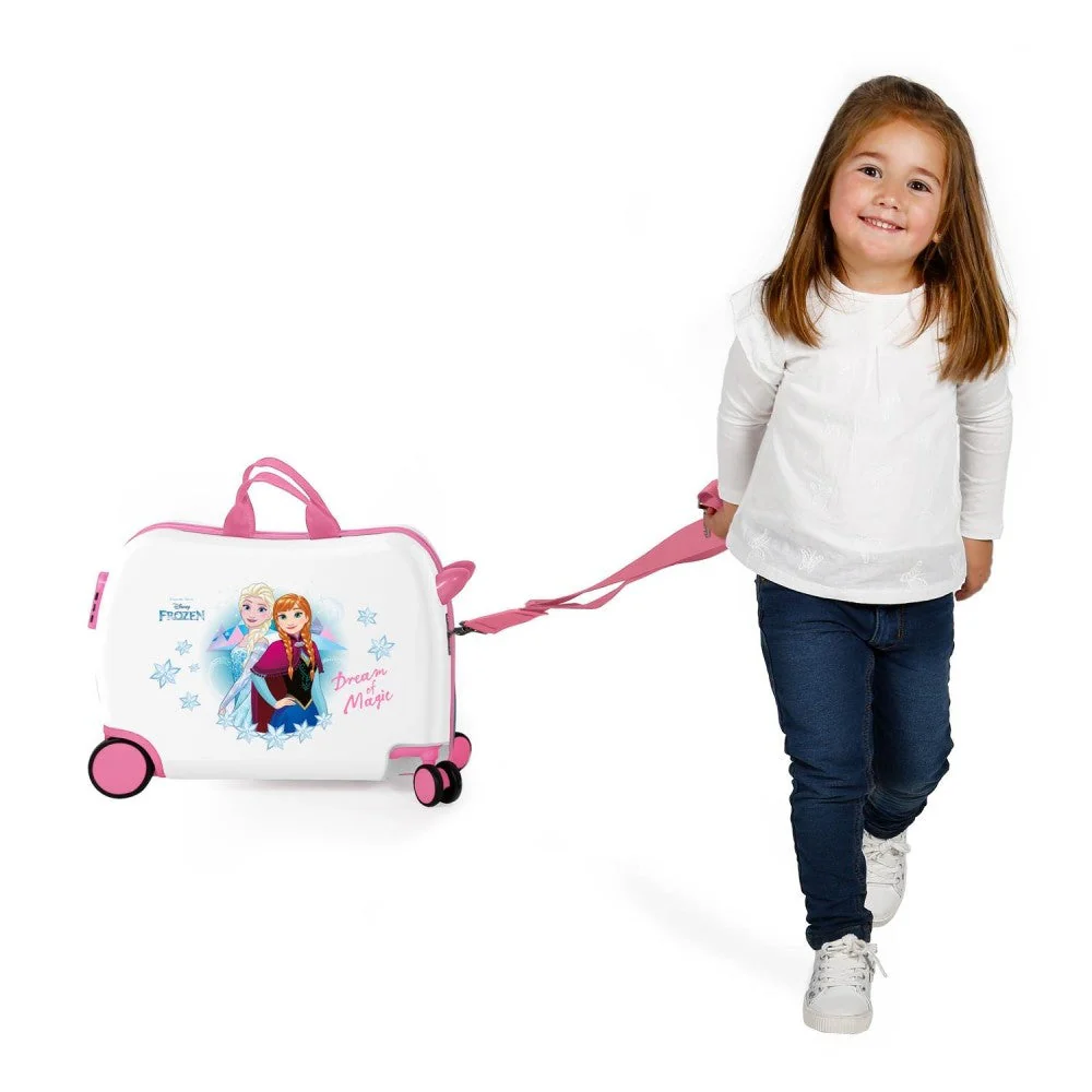 Maleta infantil 2 ruedas multidireccionales Frozen Dream of Magic - Image 5