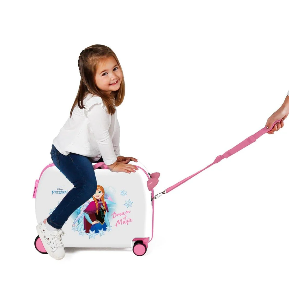 Maleta infantil 2 ruedas multidireccionales Frozen Dream of Magic - Image 6