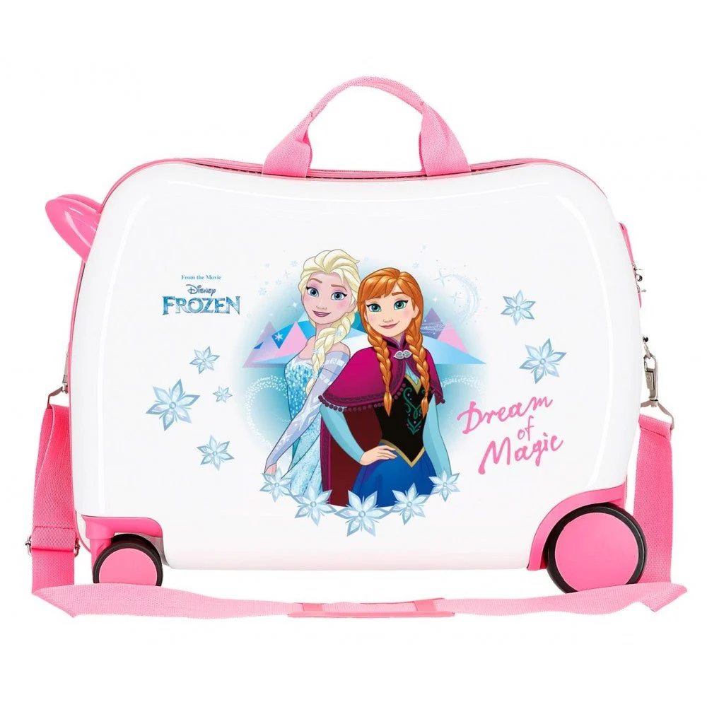 Maleta infantil 2 ruedas multidireccionales Frozen Dream of Magic - Image 8