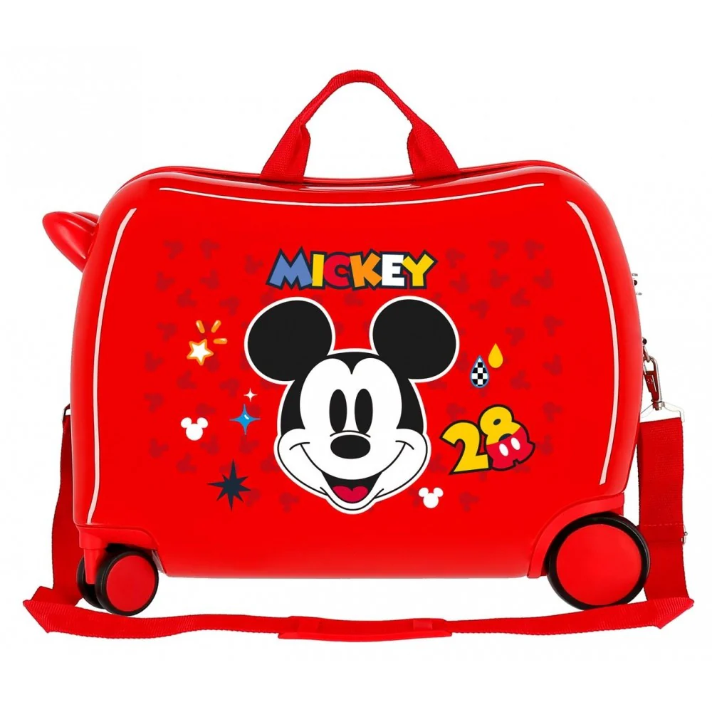Maleta infantil 2 ruedas multidireccionales Mickey Get Moving - Image 2