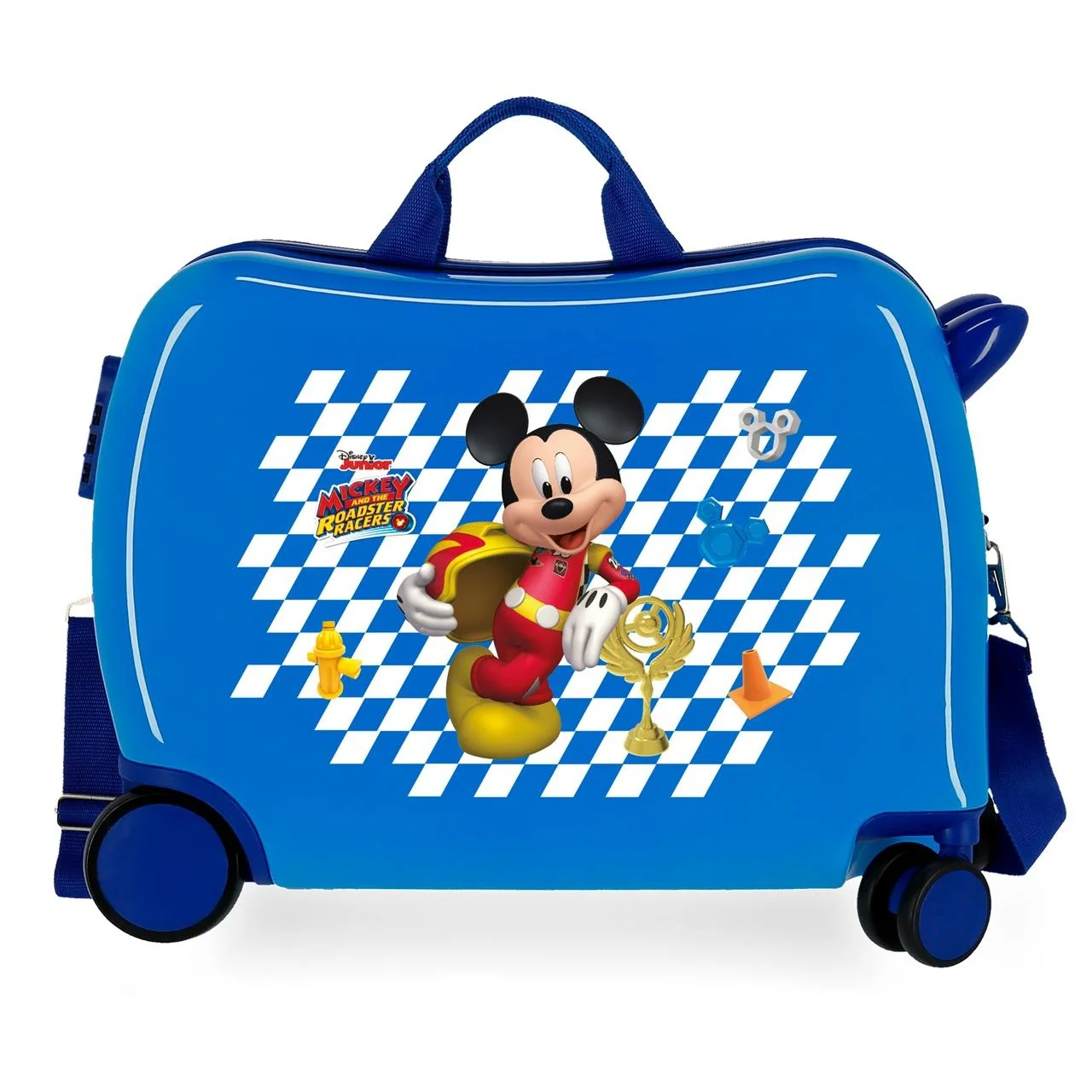 Maleta infantil 2 ruedas multidireccionales Mickey Good Mood - Image 7