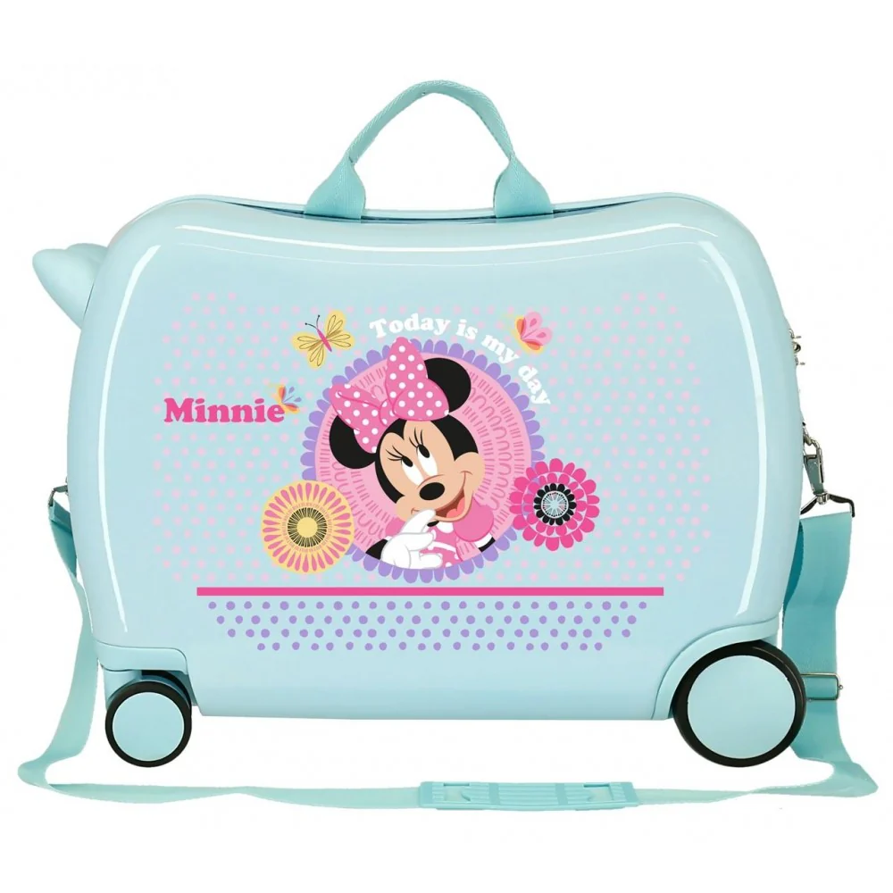 Maleta infantil 2 ruedas multidireccionales Minnie Today is my day - Image 4