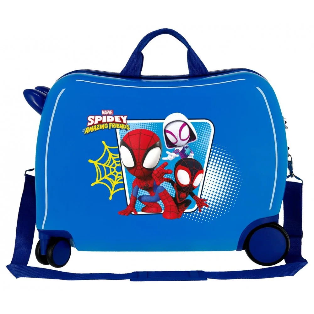 Maleta infantil 2 ruedas multidireccionales Spidey Team Up - Image 6