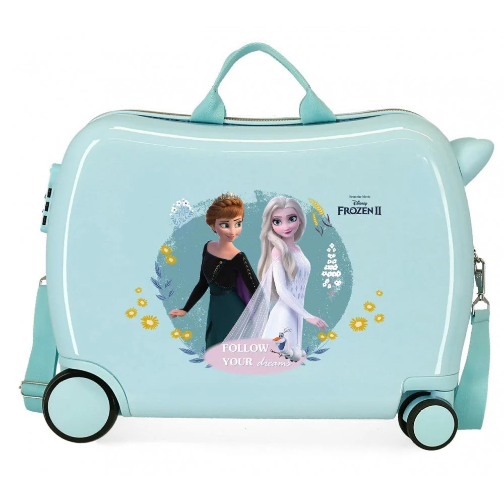 Maleta Infantil 4 Ruedas - FROZEN- FOLLOW YOUR DREAMS - Image 2