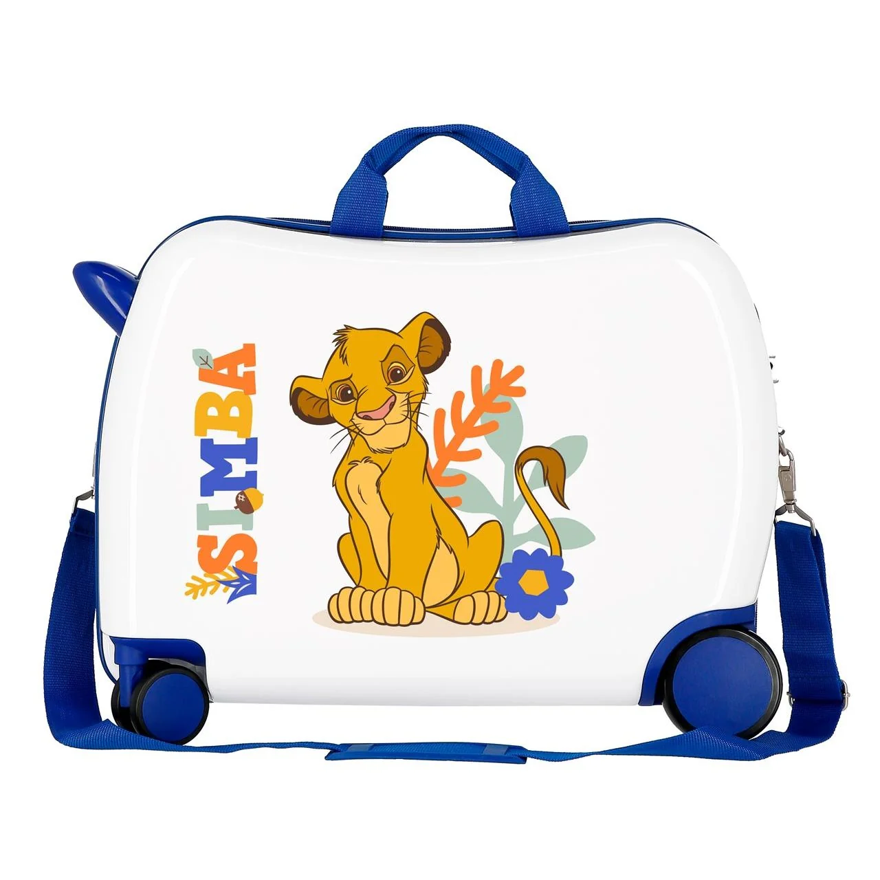 Maleta infantil 4 ruedas multidireccionales DISNEY SIMBA COLORS - Image 7