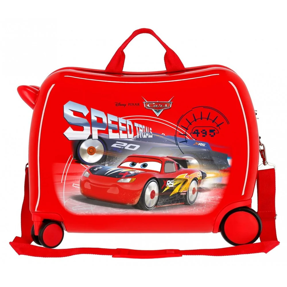 Maleta Infantil Cars Speed Trails 2 Ruedas Multidireccionales - Image 4