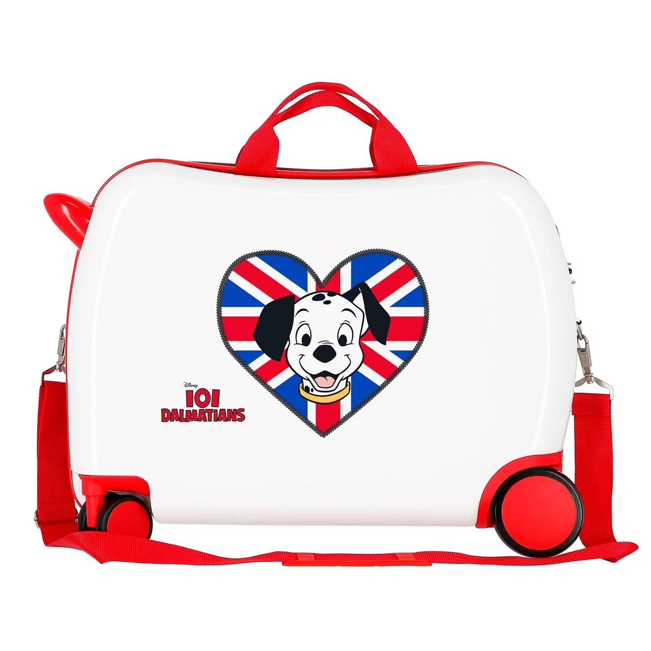 Maleta infantil DISNEY 2 ruedas multidireccionales DALMATIANS LUCKY - Image 7