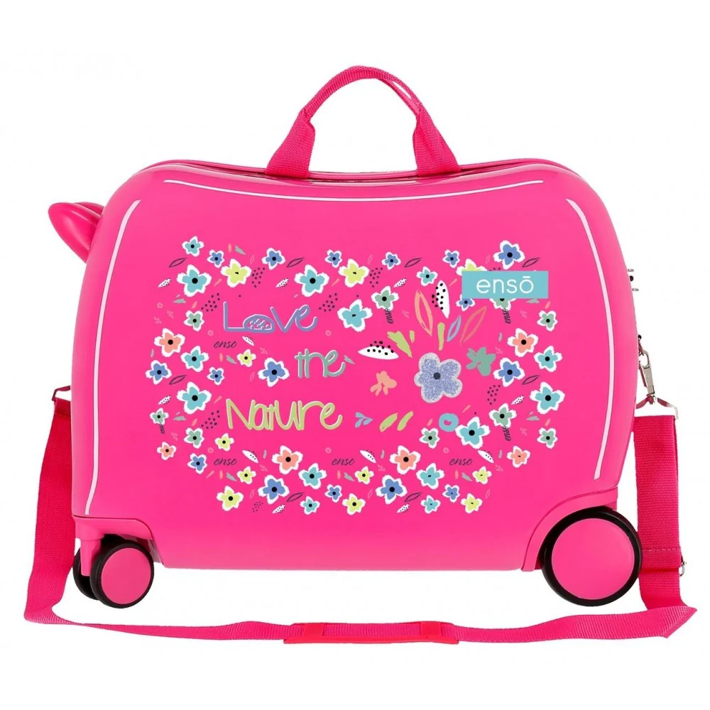 Maleta Infantil Enso Love the Nature Fucsia - Image 2