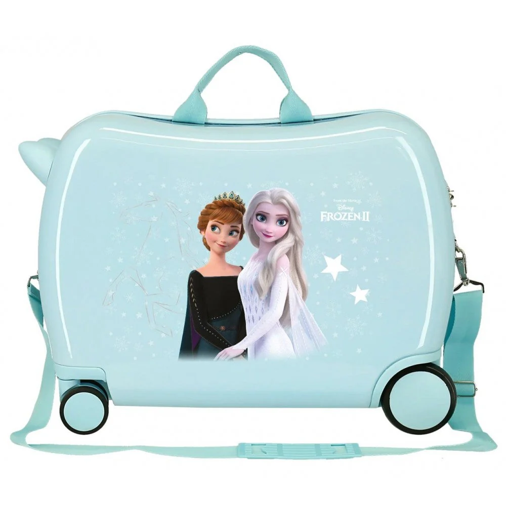 Maleta Infantil Frozen Frosted Light con 2 ruedas multidireccionales - Image 2