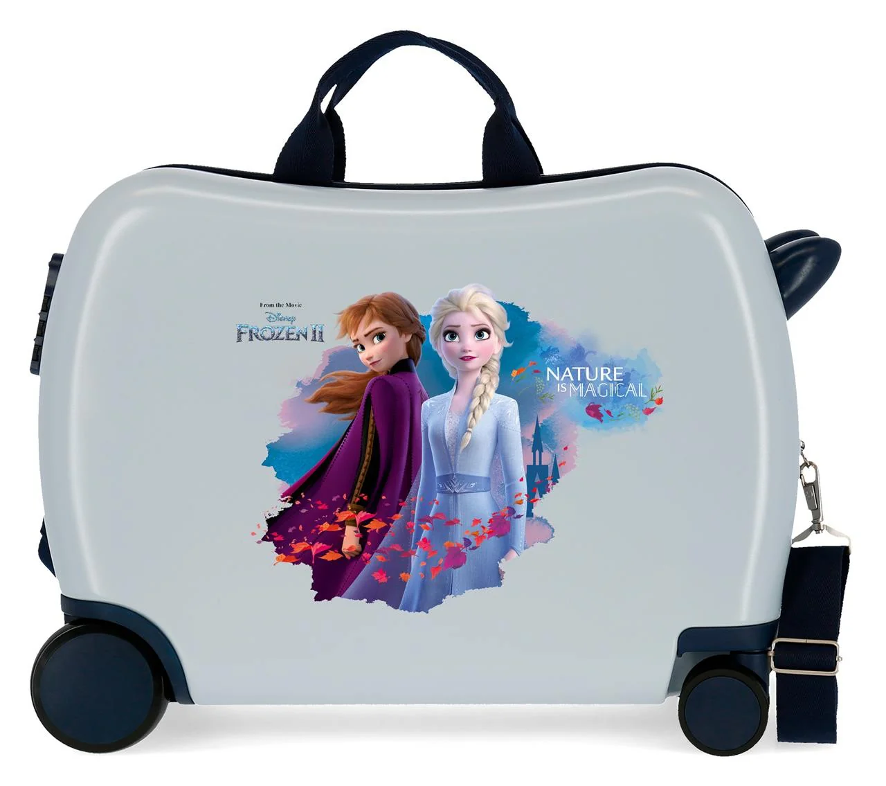 Maleta Infantil Frozen-Nature is Magical con 2 ruedas multidireccionales - Image 11