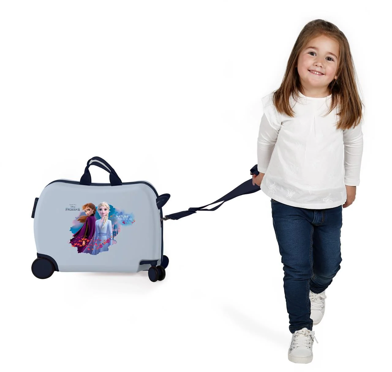 Maleta Infantil Frozen-Nature is Magical con 2 ruedas multidireccionales - Image 9