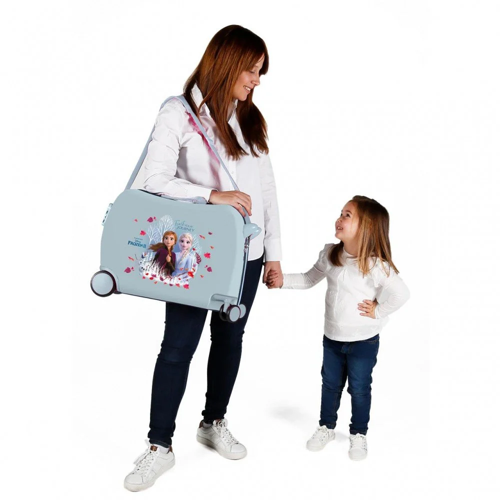Maleta Infantil Frozen Trust your journey con 2 ruedas multidireccionales - Image 10