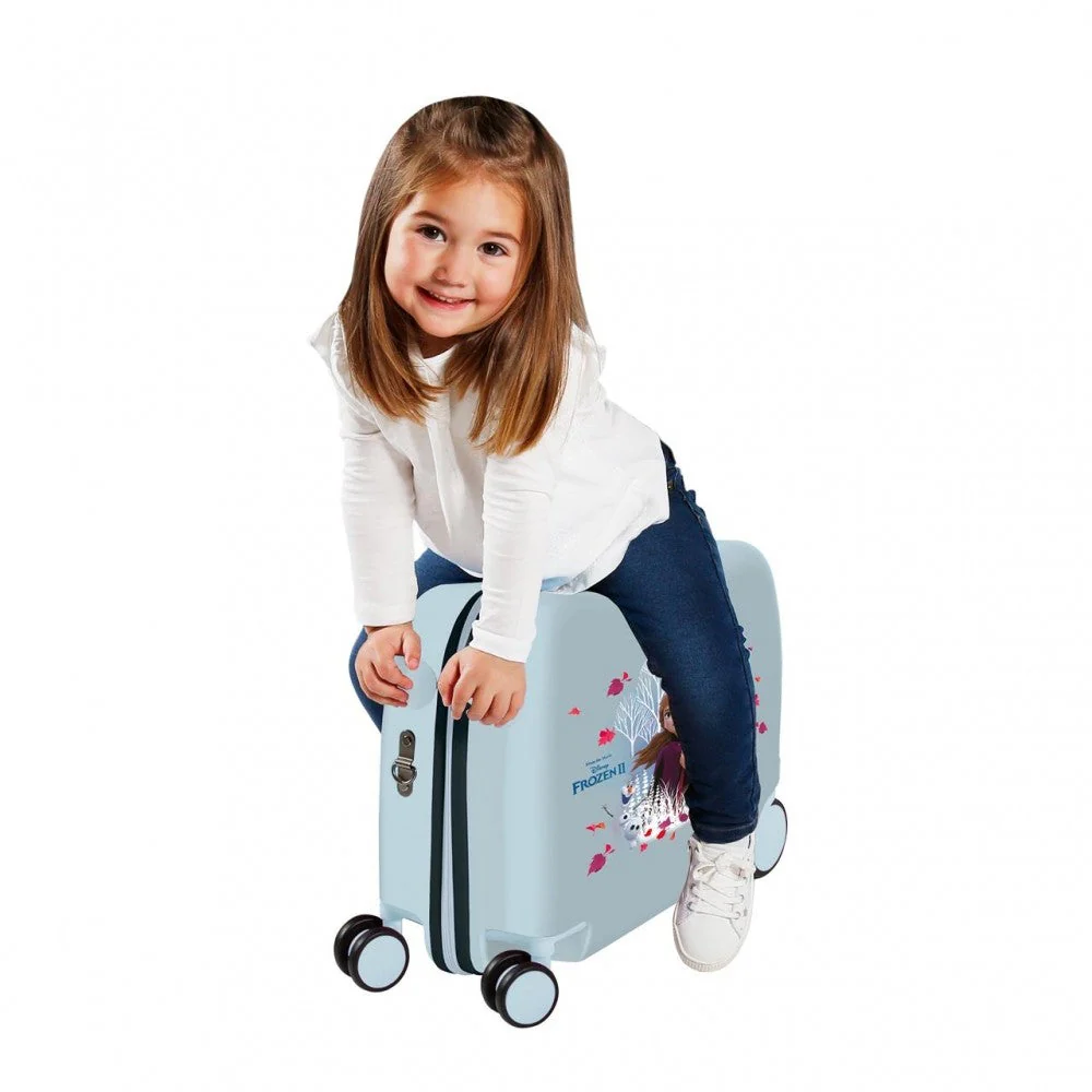 Maleta Infantil Frozen Trust your journey con 2 ruedas multidireccionales - Image 8