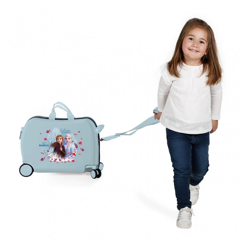 Maleta Infantil Frozen Trust your journey con 2 ruedas multidireccionales - Image 9