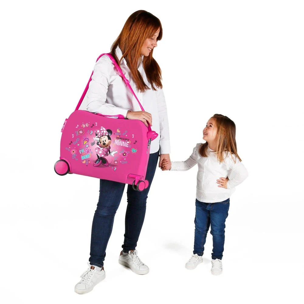 Maleta infantil Minnie Stickers 2 ruedas multidireccionales - Image 6